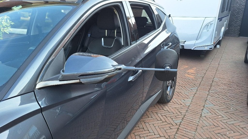 caravanspiegel EMUK Hyundai Tucson, Caravans en Kamperen, Caravan accessoires, Ophalen, Zo goed als nieuw