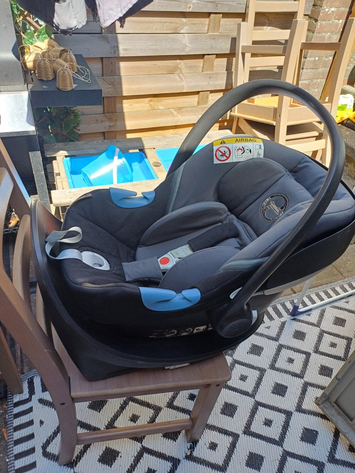 Cybex Gold - autostoel + isofix, Gebruikt, Isofix, 0 t/m 13 kg, Ophalen