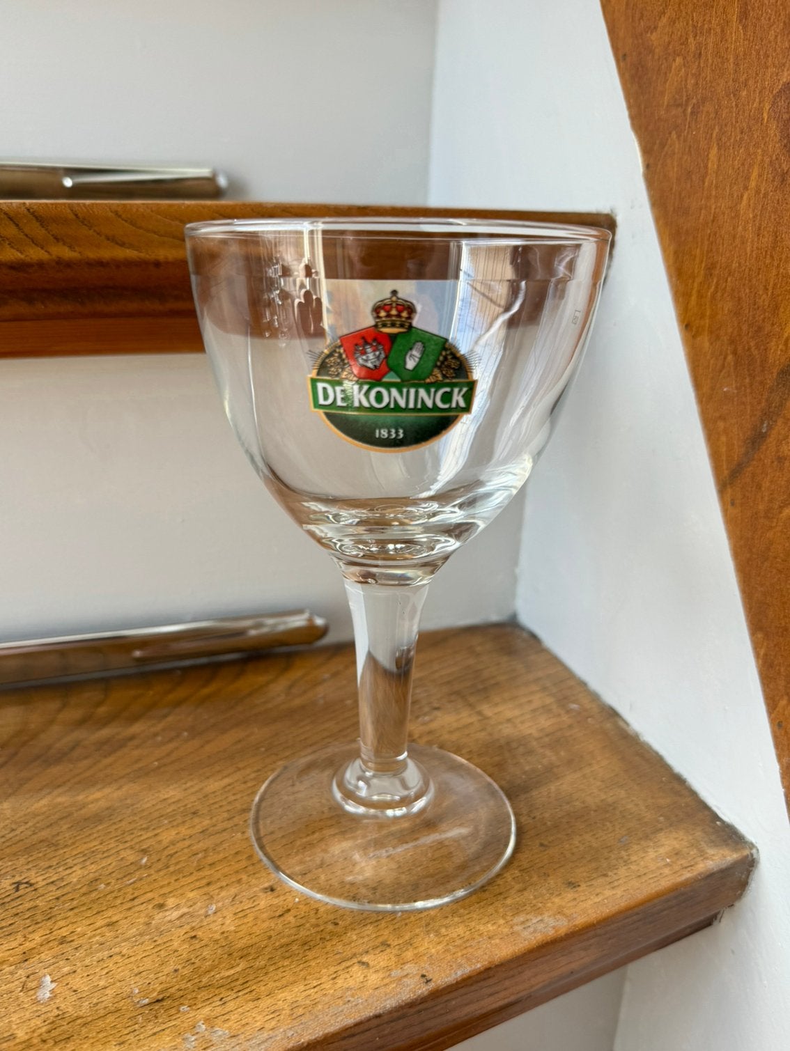 De koninck bierglas, Ophalen of Verzenden, Zo goed als nieuw, Glas of Glazen, Overige merken
