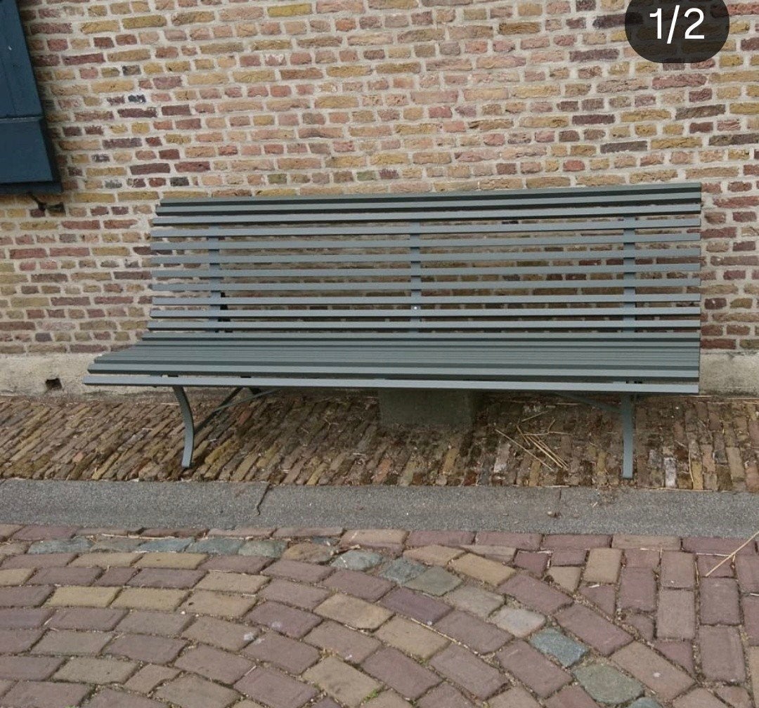 Fermob louisiane 200 cm tuinbank Nieuw div kleuren direct, Ophalen, Nieuw, Metaal