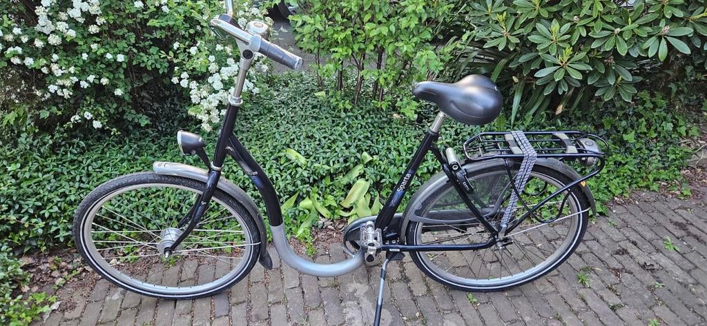 Sparta Pick-up fiets met lage instap. OPHALEN IN APELDOORN, Terugtraprem, Sparta, Ophalen of Verzenden, 53 tot 56 cm