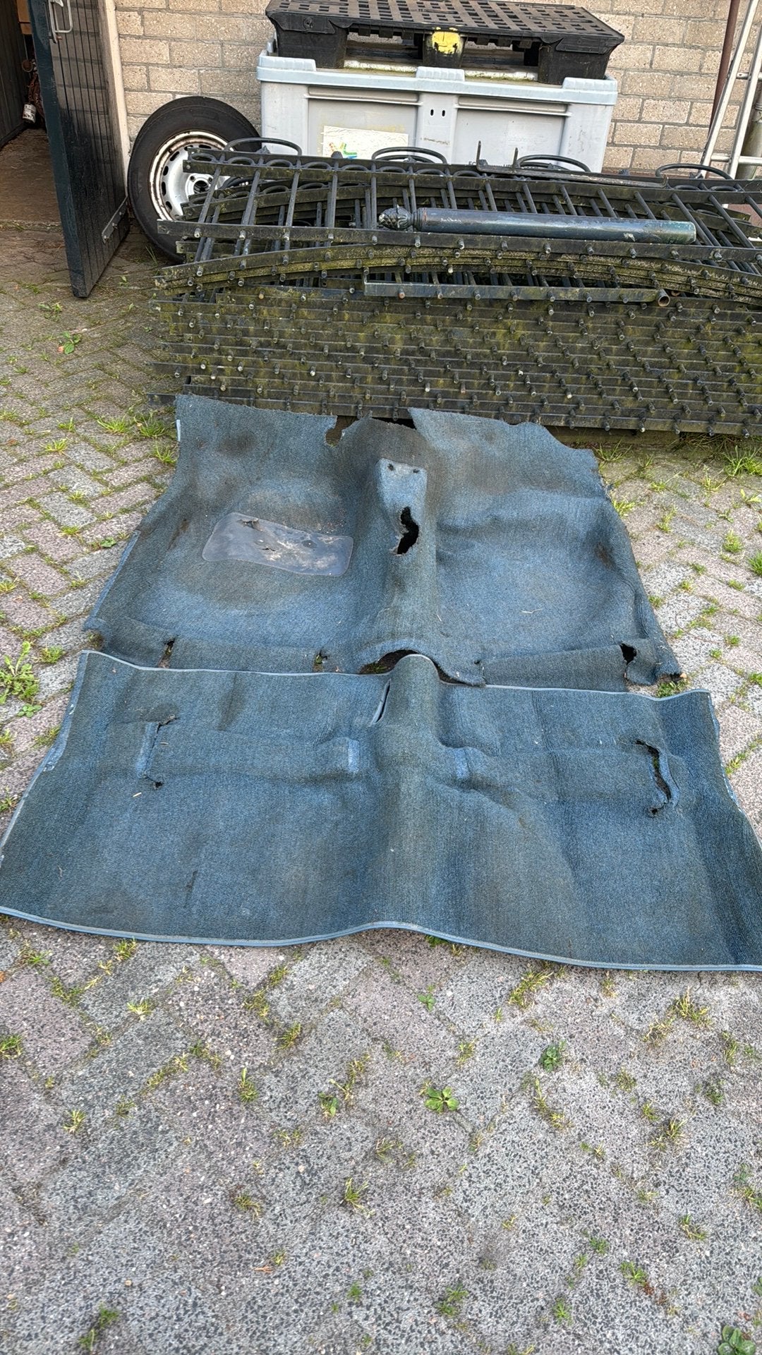 B kadett vloer bekleding, Auto-onderdelen, Ophalen of Verzenden, Opel
