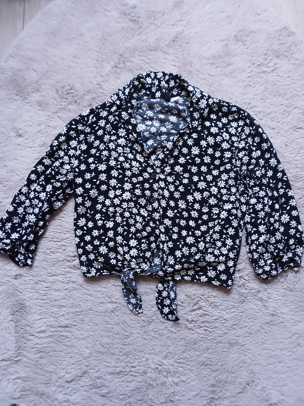 Schattige bolero blouseje, H&M, Zwart, Ophalen of Verzenden, Zo goed als nieuw