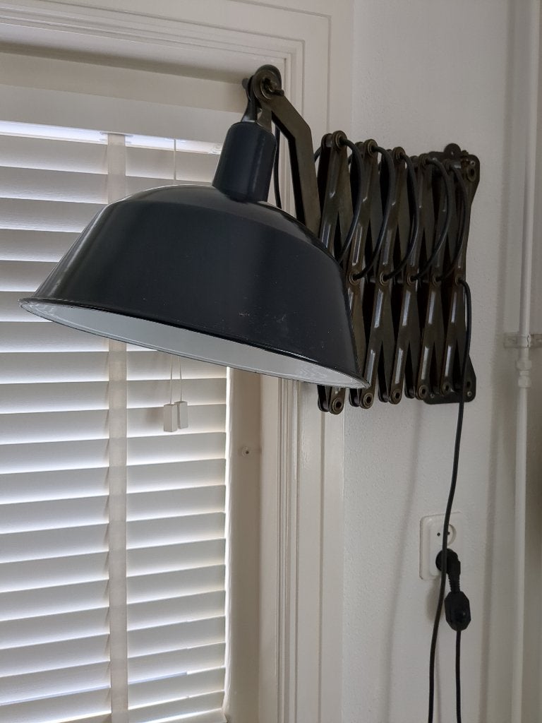 Wandlamp, Huis en Inrichting, Ophalen of Verzenden, Zo goed als nieuw, Metaal, Industrial
