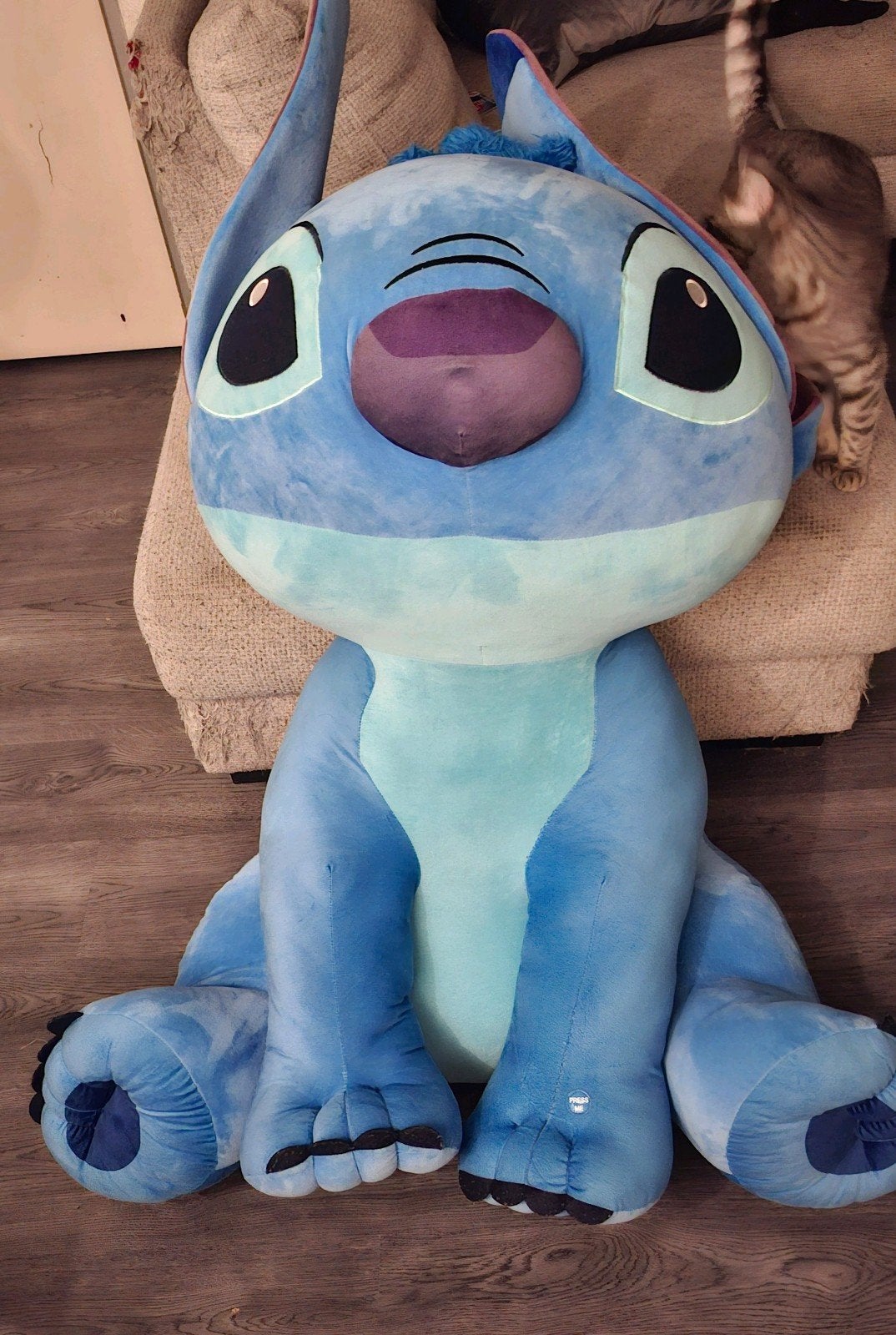 Mega Grote Stitch Knuffel - Disney Lilo & Stitch, Ophalen, Disney, Overige typen, Blauw