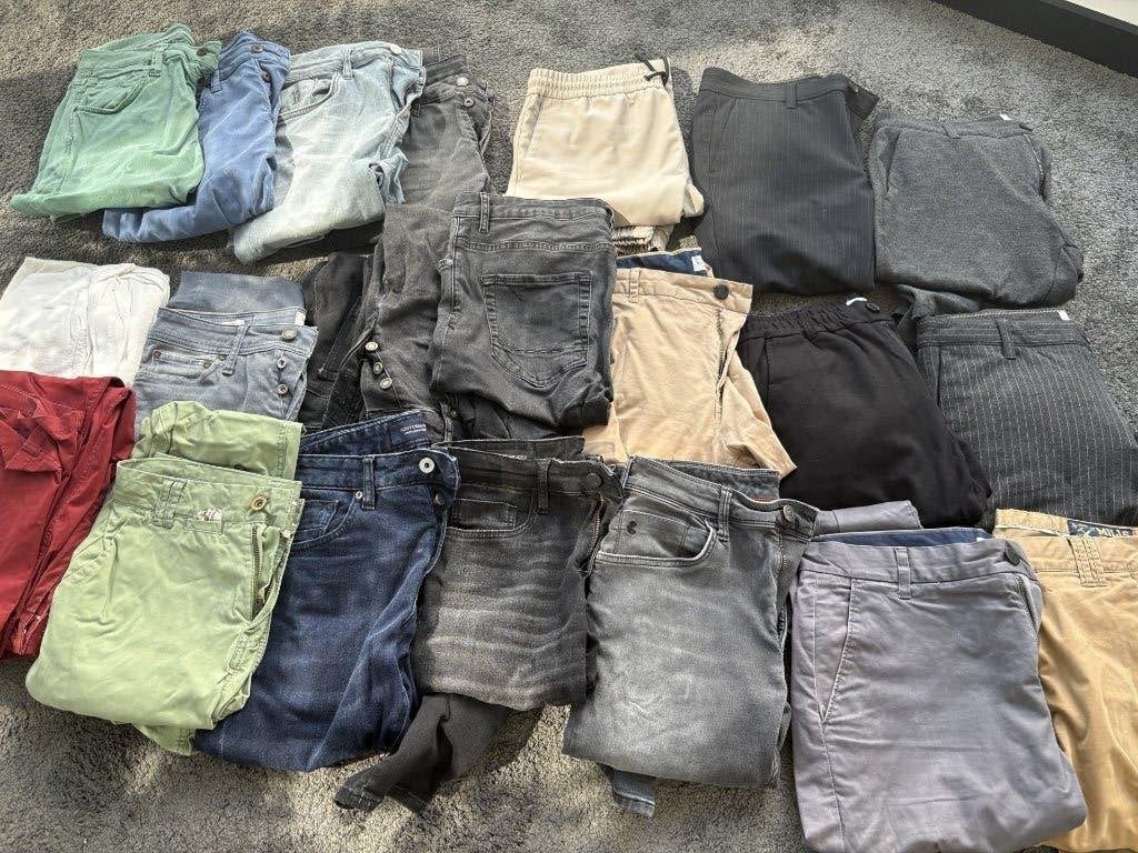Grote partij herenbroeken maat 31/34 – slim fit / skinny fit, Kleding | Heren, Broeken en Pantalons, Ophalen, Overige kleuren