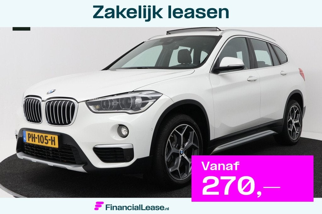 BMW X1 SDrive20i Corporate Lease High Executive (PANORAMADAK, Auto's, BMW, Bedrijf, Lease, Financial lease, X1, ABS, Achteruitrijcamera