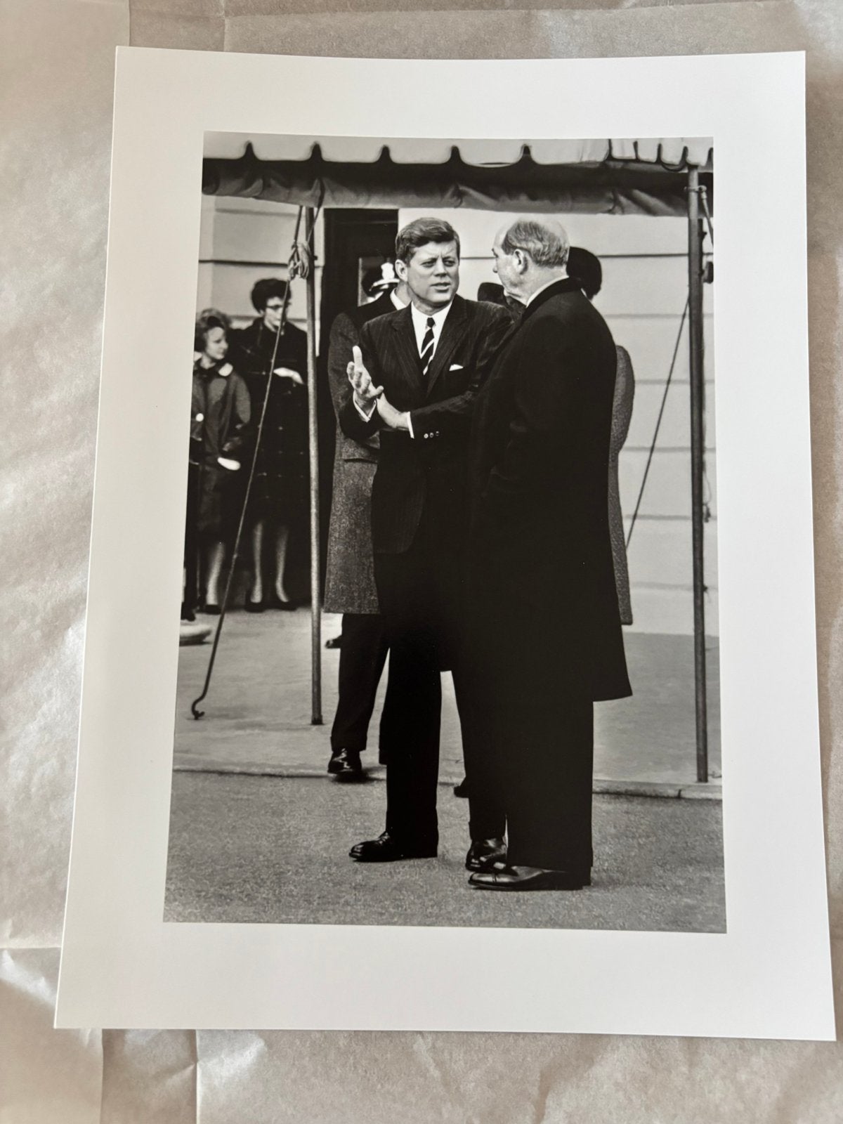 Manfred Linus Kreiner, John F. Kennedy & Dean Rusk, Antiek en Kunst, Ophalen of Verzenden