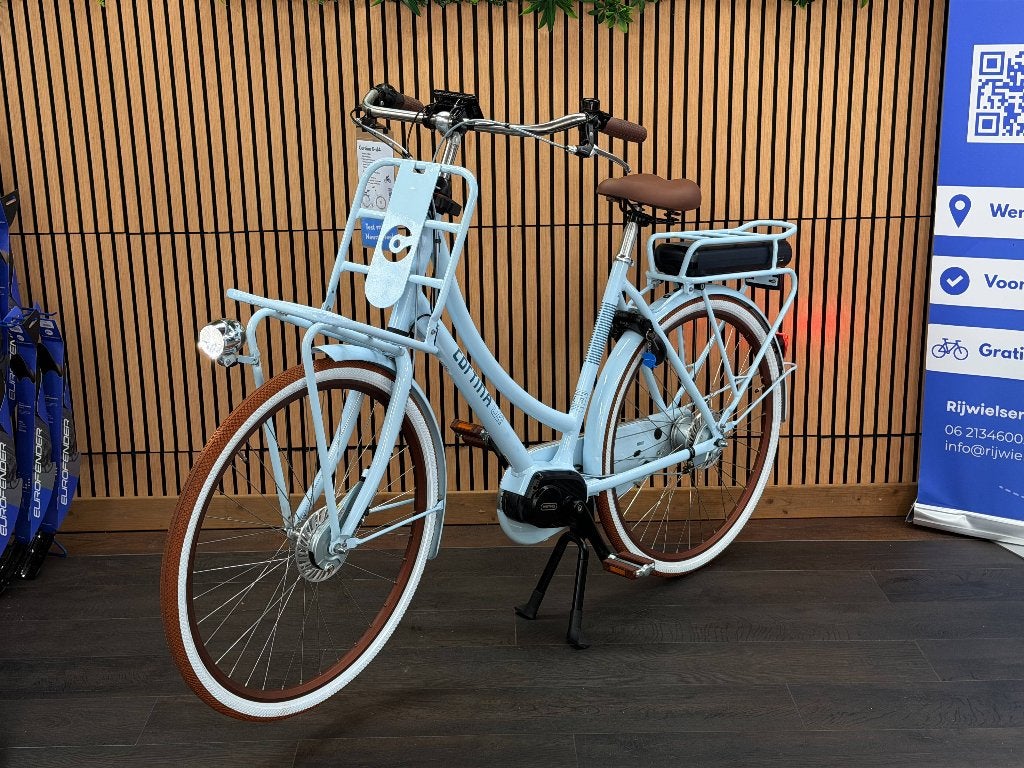Cortina E-U4 Bafang M300 Dames 57cm RB8 elektrische fiets, Fietsen en Brommers, Elektrische fietsen, Verzenden, Zo goed als nieuw