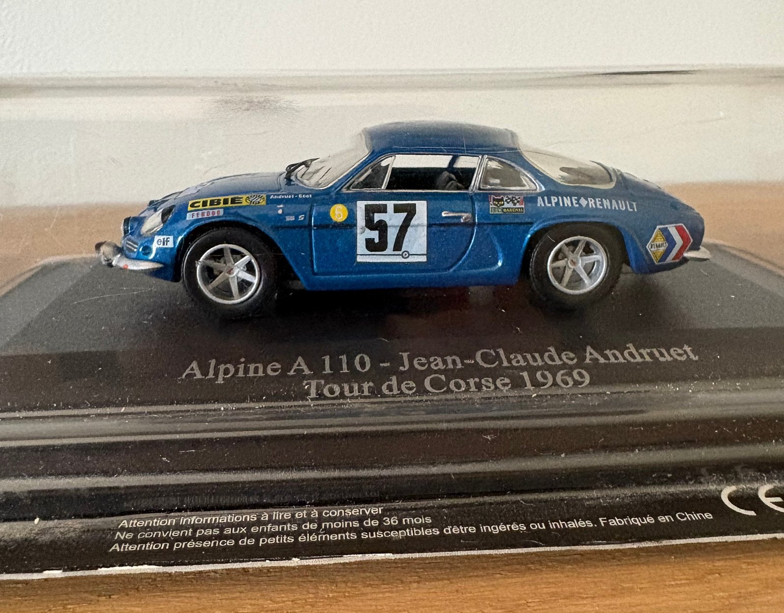 Altaya Renault Alpine A110 Tour de Corse 1969, Ophalen of Verzenden, Nieuw, Auto, Overige merken