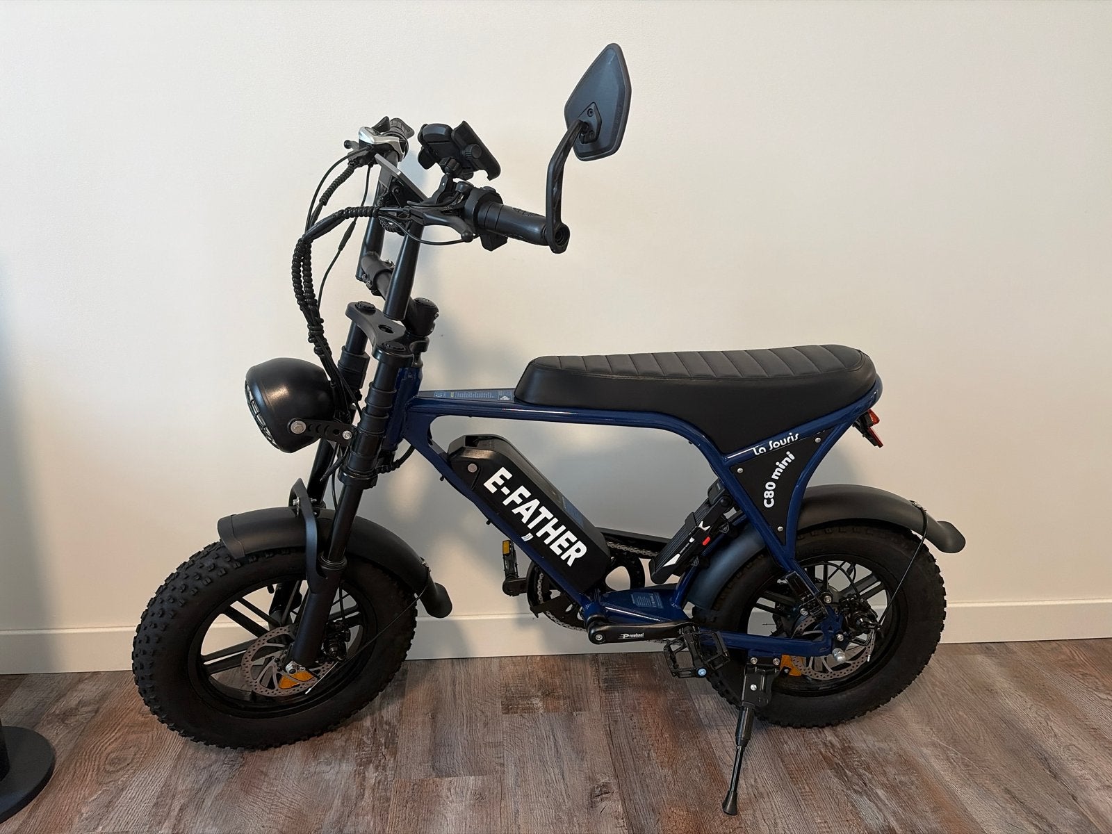 E-FATHE C80mini E-bike - Slechts 100km gereden!, Ophalen, Zo goed als nieuw, 30 tot 50 km per accu, Overige merken