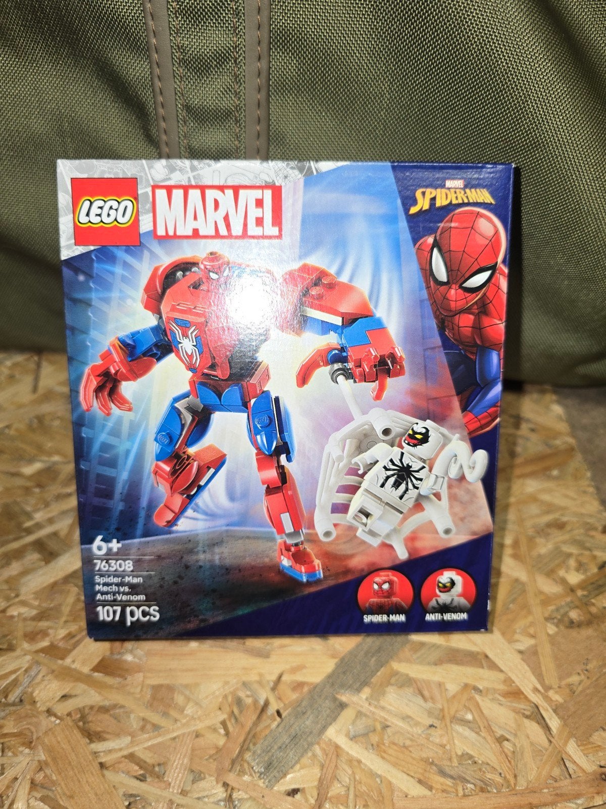 Lego Marvel Spider-Man vs. Venom Mech (76308), Marvel, Lego, Nieuw, Ophalen of Verzenden