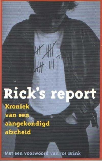 bw1-edwin bakker-rick's report-goede staat, Ophalen of Verzenden, Zo goed als nieuw