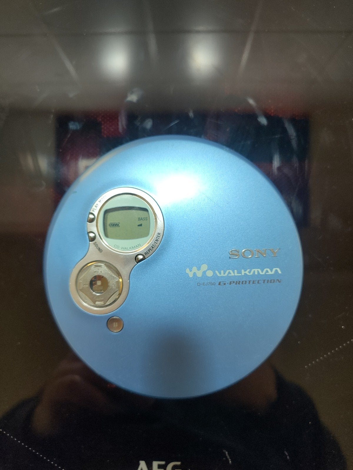 sony walkman discman d-ej750 herkent cd's niet, Ophalen of Verzenden, Walkman