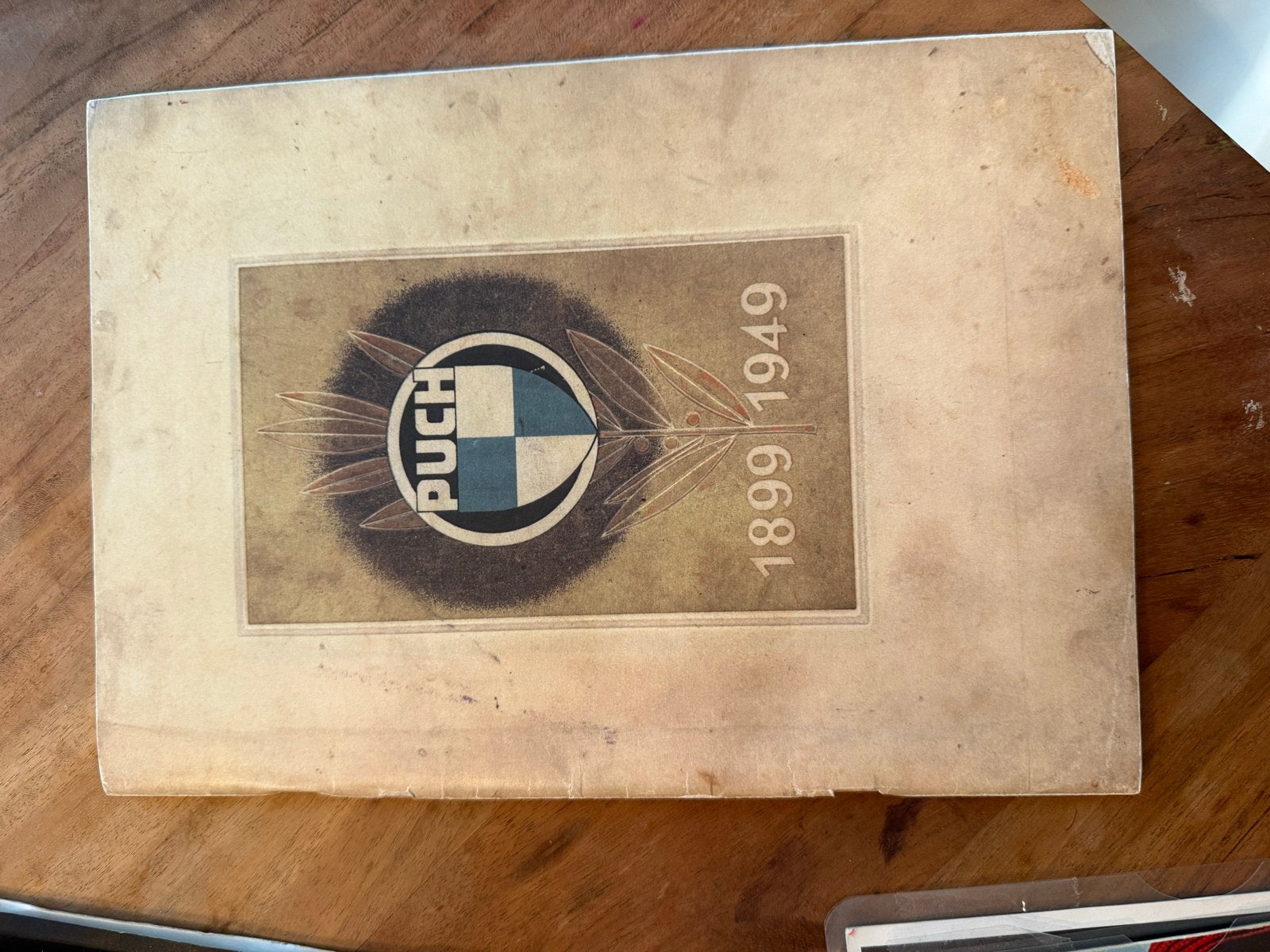 Puch Jubileumboek 1899-1949 - Zeldzaam Auto Geschiedenis, Fietsen en Brommers, Ophalen of Verzenden