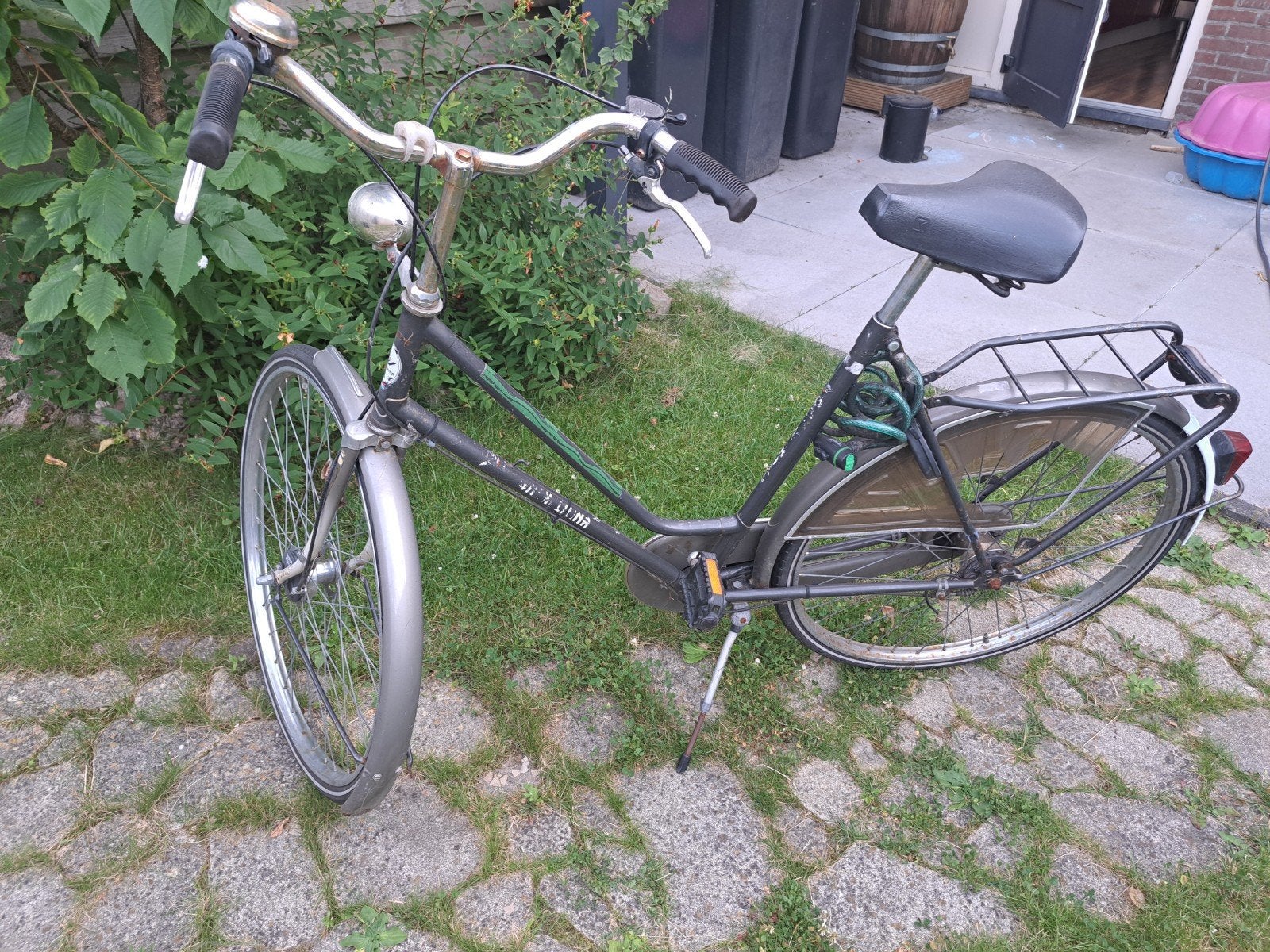 Stationsfiets, Fietsen en Brommers, Fietsen | Dames | Damesfietsen, 53 tot 56 cm, Ophalen, Gebruikt, Overige merken