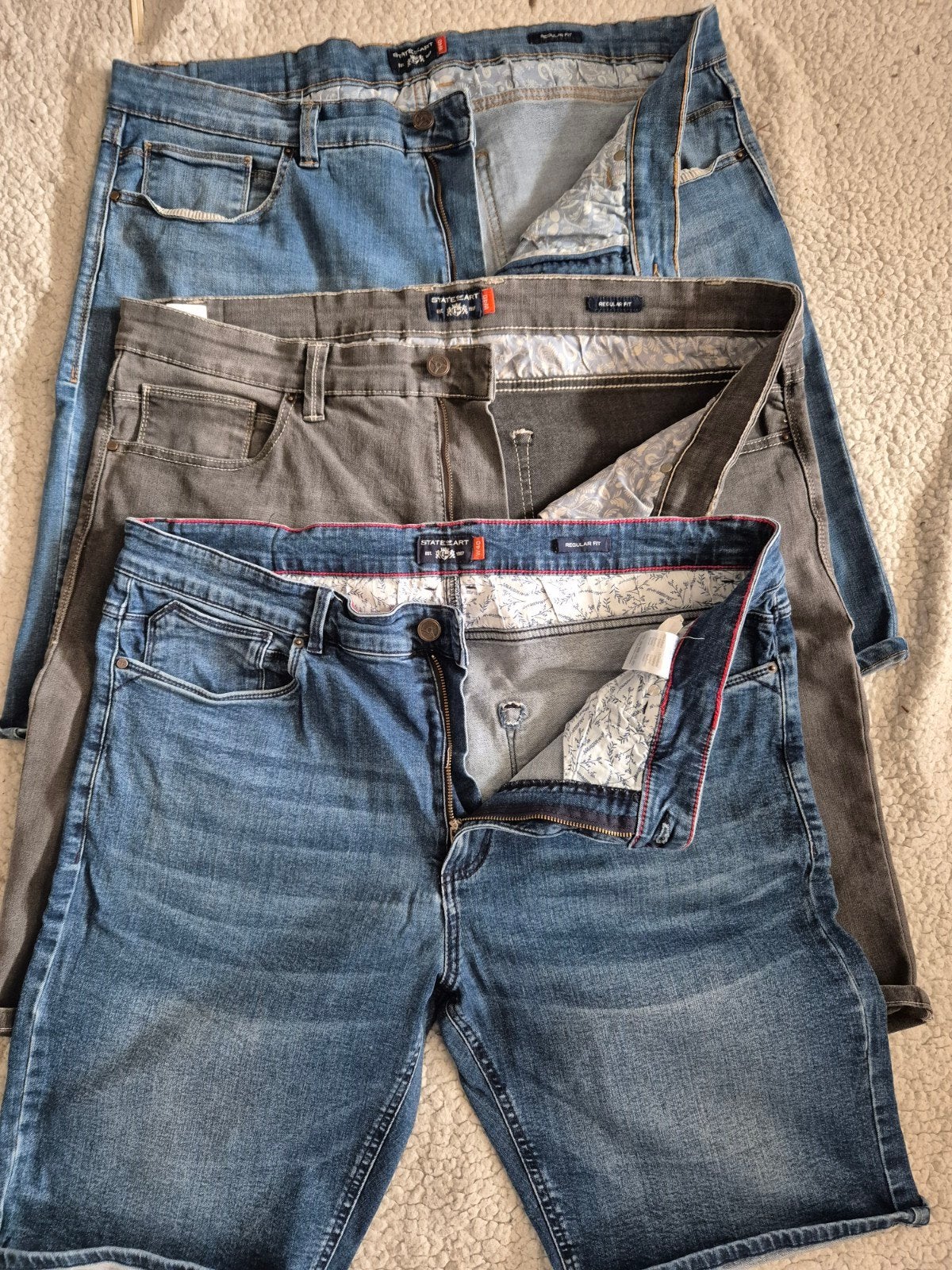 Partij Herenkleding 3x State of Art jeans spijkerbroek mt 40, Kleding | Heren, Spijkerbroeken en Jeans, State of Art, Blauw, .