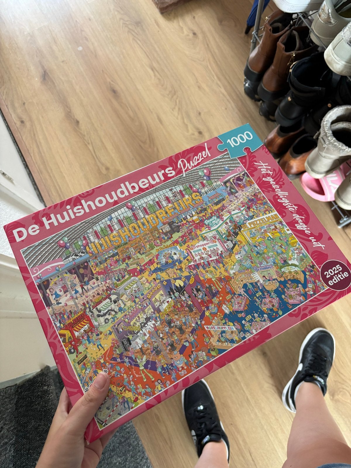 De Huishoudbeurs Puzzel 1000 stukjes - 2025 editie, Ophalen, 500 t/m 1500 stukjes, Nieuw, Legpuzzel