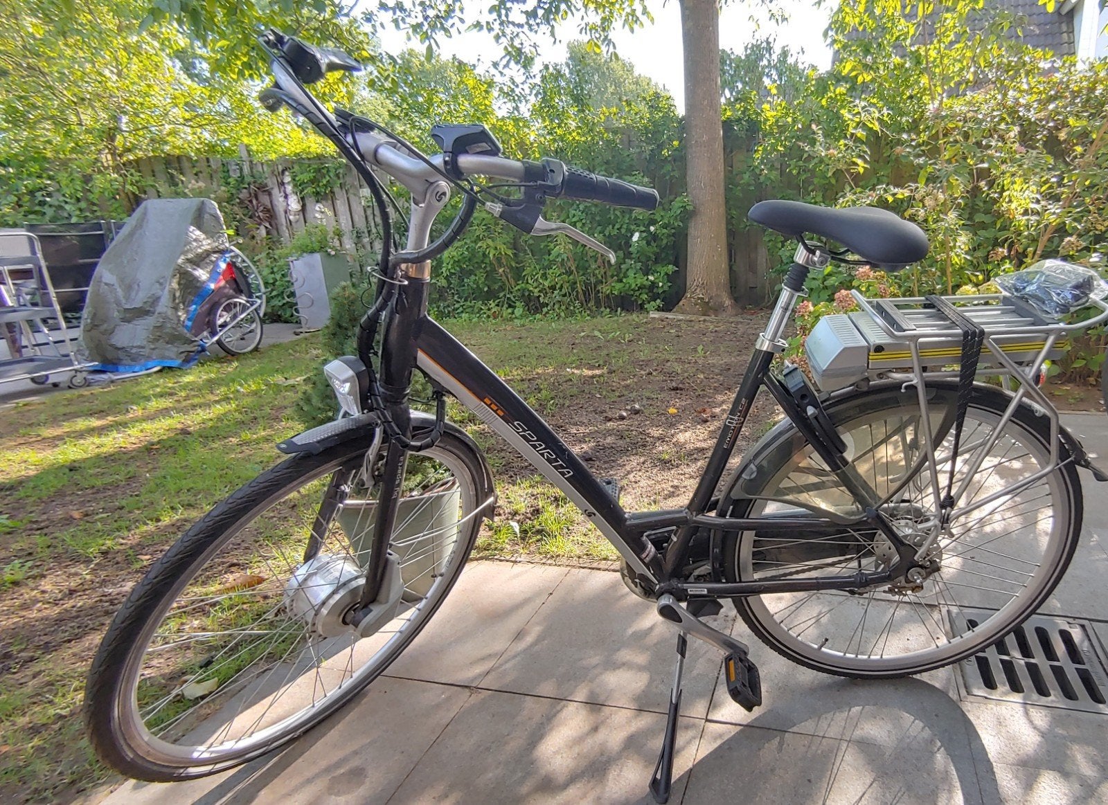 Mooie Sparta E- motion C2, zwart, framhoogte 54 cm, Fietsen en Brommers, 51 tot 55 cm, Ophalen, Gebruikt, Sparta