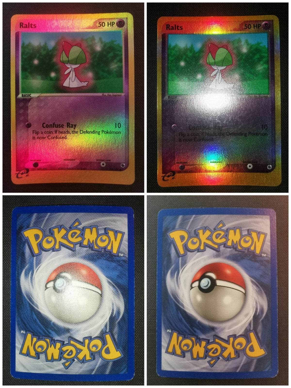 Pokémon EX Ruby & Sapphire Reversed Holo's, Ophalen of Verzenden, Gebruikt, Meerdere kaarten, Foil