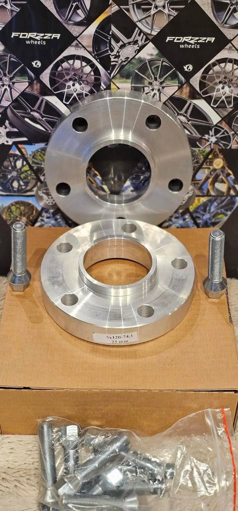 Spoorverbreders spacers Bmw X5 5x120 74.1 25mm, Auto diversen, Tuning en Styling, Ophalen of Verzenden
