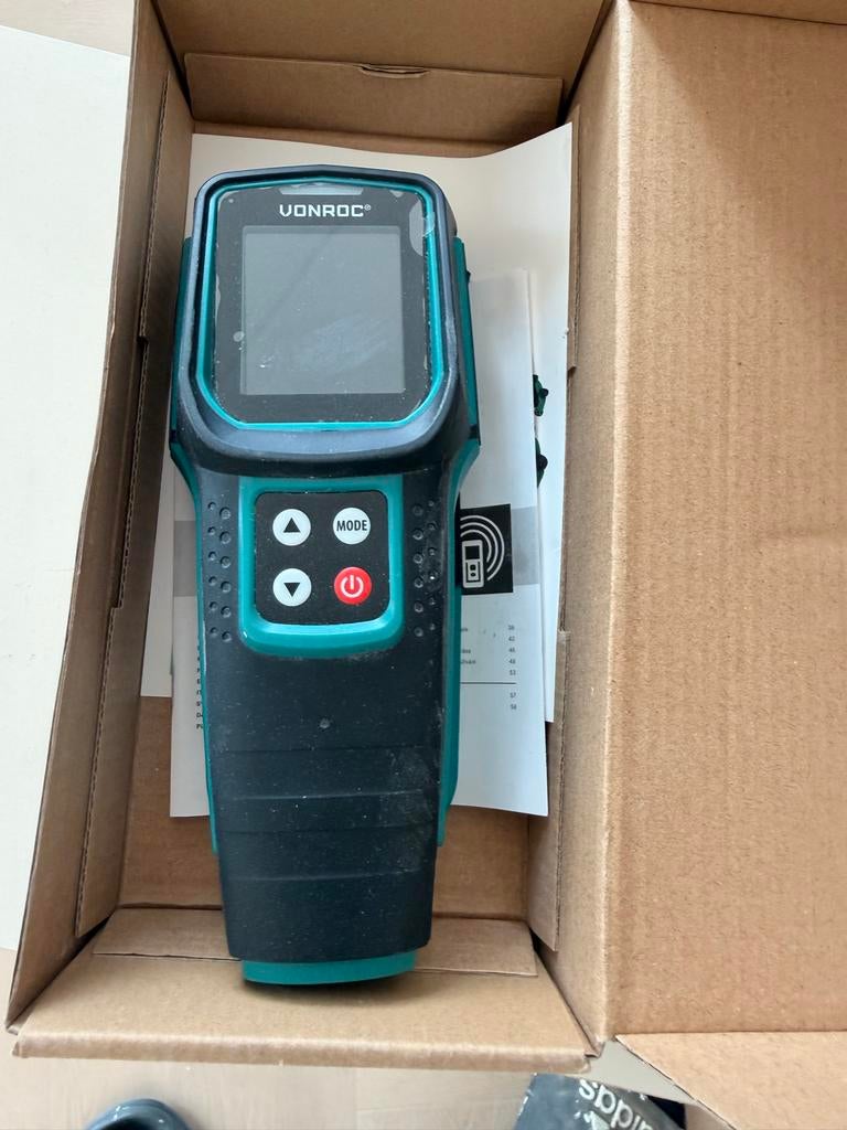 VONROC WD501DC Muurscanner / Leidingzoeker, Ophalen of Verzenden, Zo goed als nieuw, Overige meters