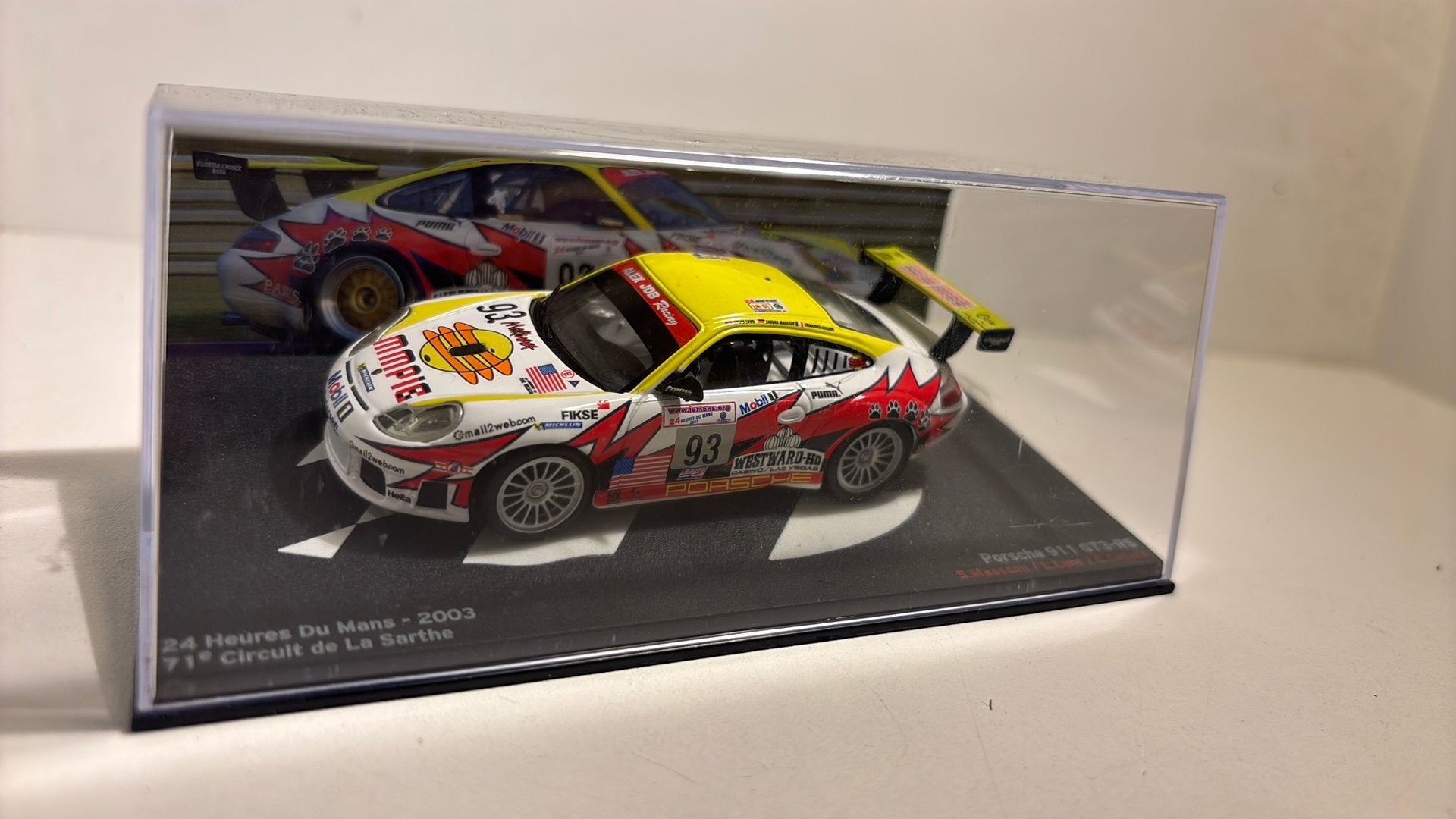 Porsche 911 gt3-rs 24h du mans altaya 1.43