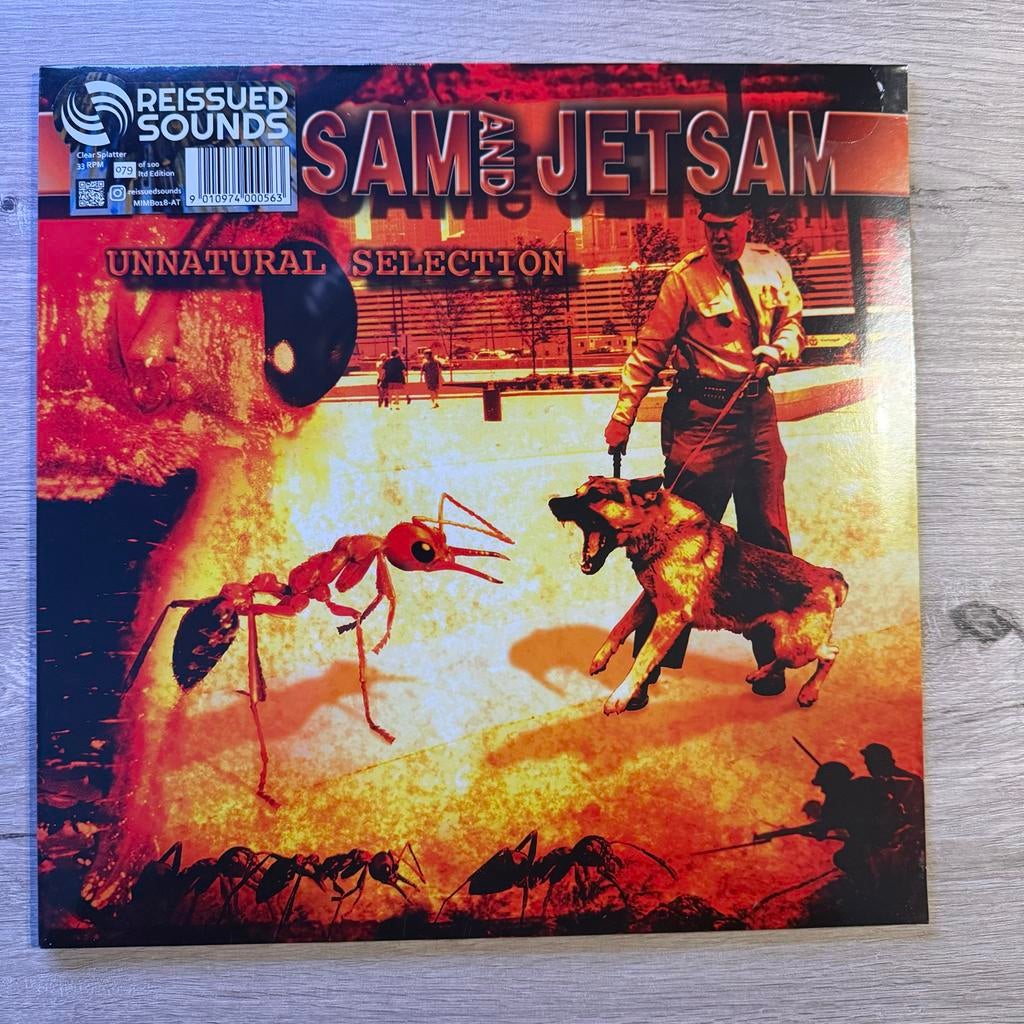 Flotsam and Jetsam - Unnatural Selection LP (Reissued Sounds, Beschermende buitenhoes, Ophalen of Verzenden, Nieuw in verpakking