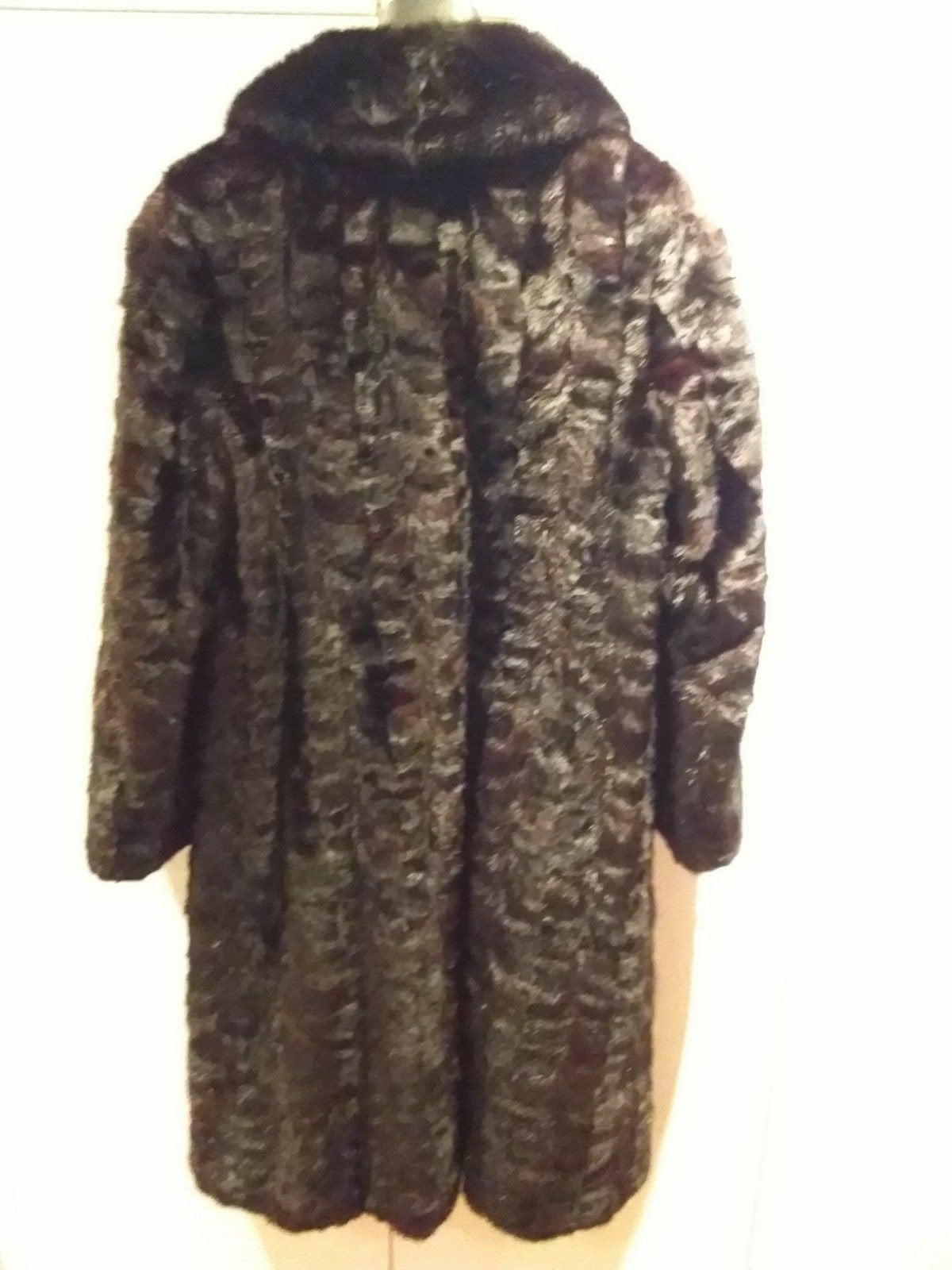 Elegante Zwarte nerts Bontjas Maat 40 - Zeer Goede Staat, Maat 38/40 (M), Zwart, Ophalen of Verzenden, Onbekend