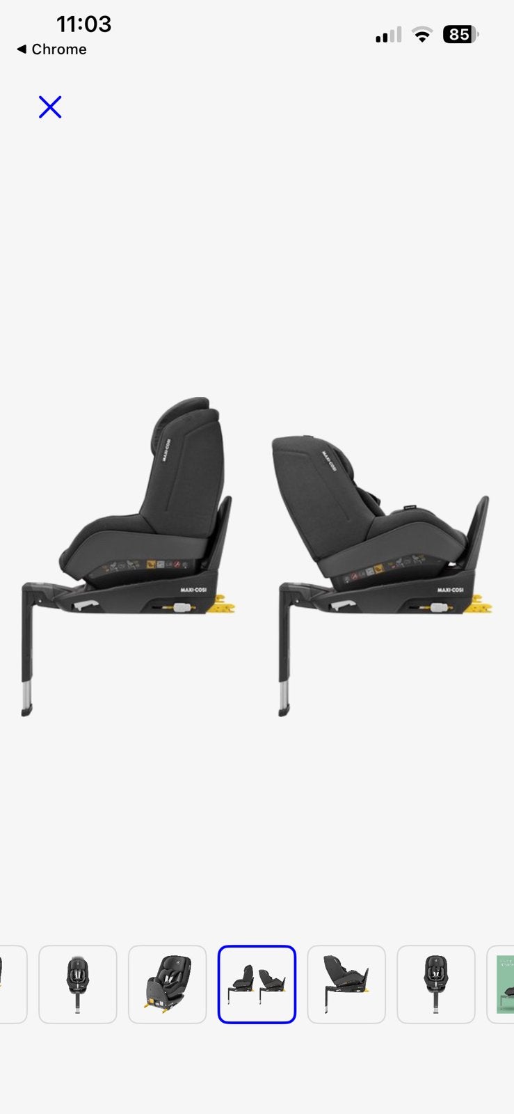 Foto 8 van 2x Maxi-Cosi Pearl Pro² i-Size + FamilyFix 3 | €200 per set
