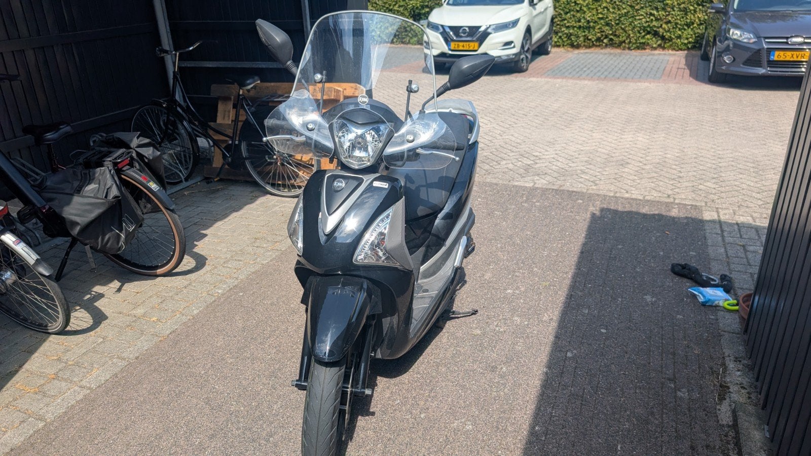 Sym Symphony ST 2019 - Zwart, Goed Onderhouden Scooter, Ophalen, Gebruikt, Overige modellen, Maximaal 45 km/u