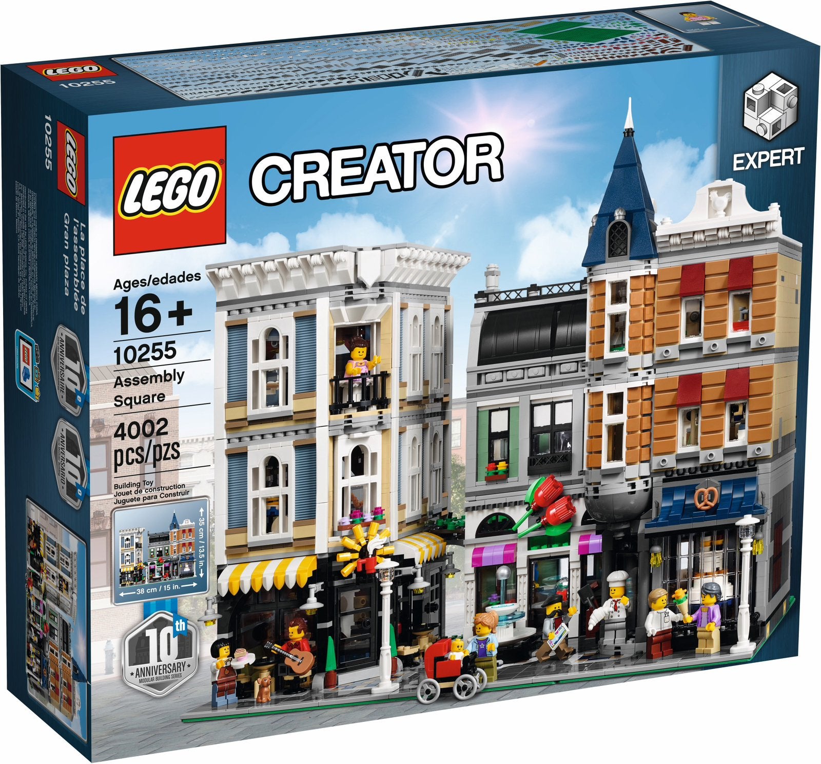 Lego 10255 Creator Expert Assembly Square Nieuw Sealed, Lego, Nieuw, Ophalen of Verzenden, Ongeopend/sealed