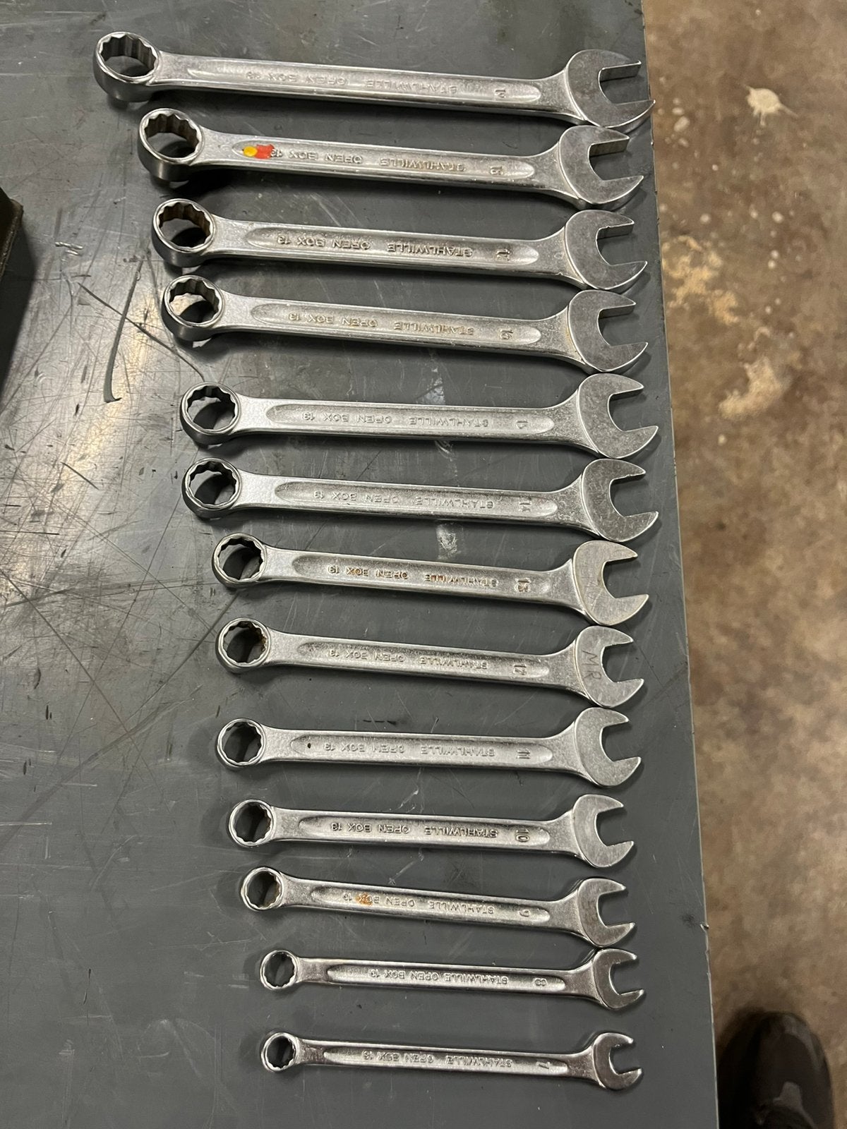 Stahlwille Open Box 13 – Steek-ringsleutelset 7 t/m 19 mm –, Ophalen of Verzenden, Zo goed als nieuw