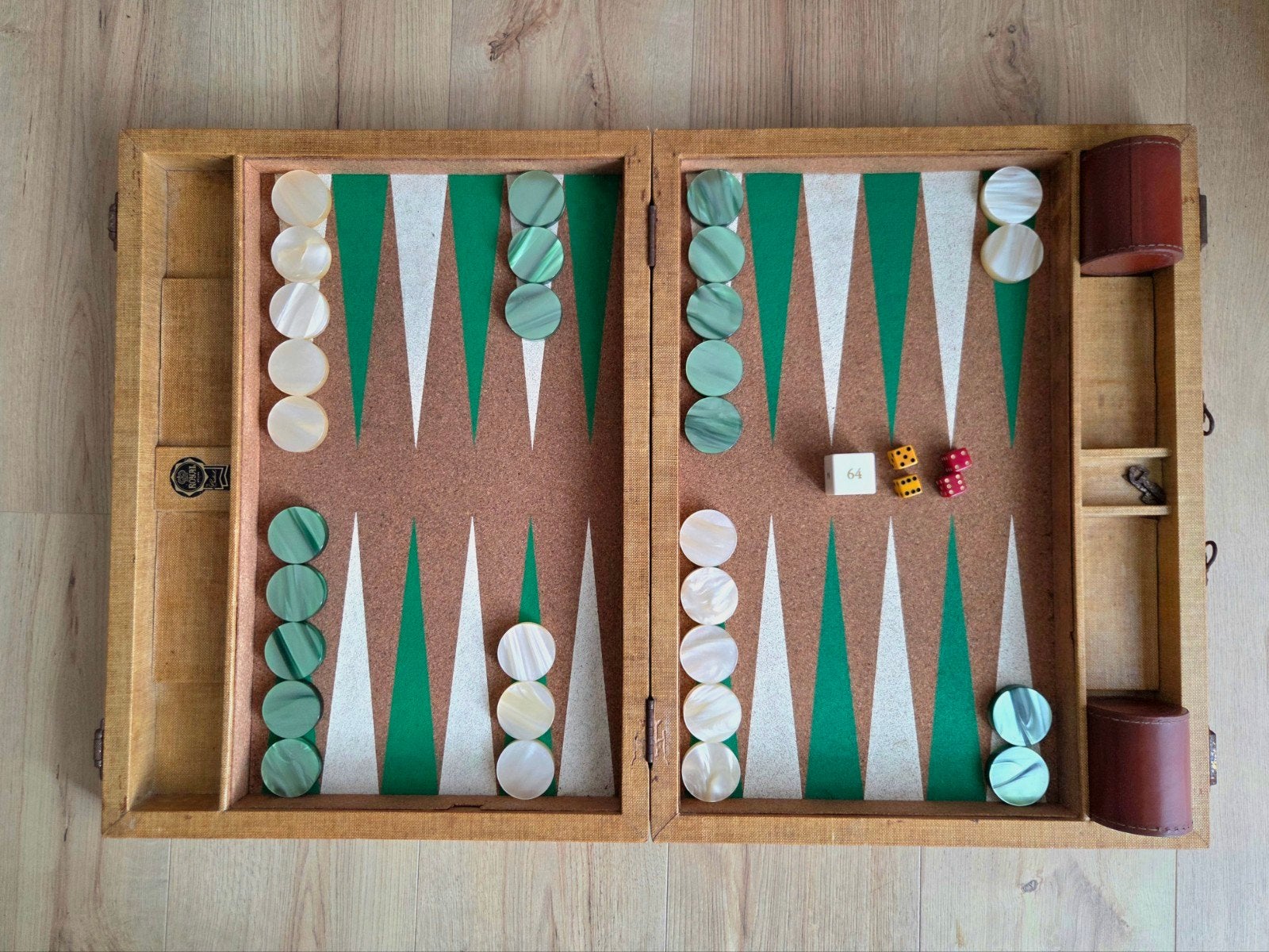Crisloid Royal Backgammon large, Ophalen of Verzenden