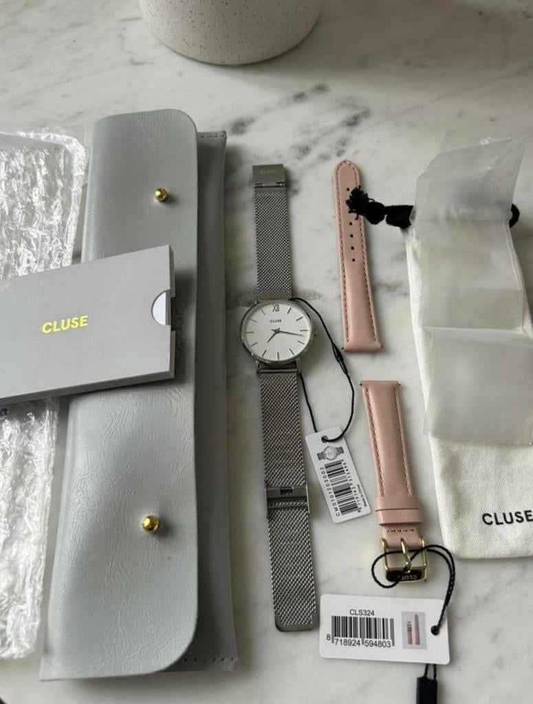 Cluse horloge, Sieraden, Tassen en Uiterlijk, Horloges | Dames, Overige merken, Polshorloge, Overige materialen, Nieuw