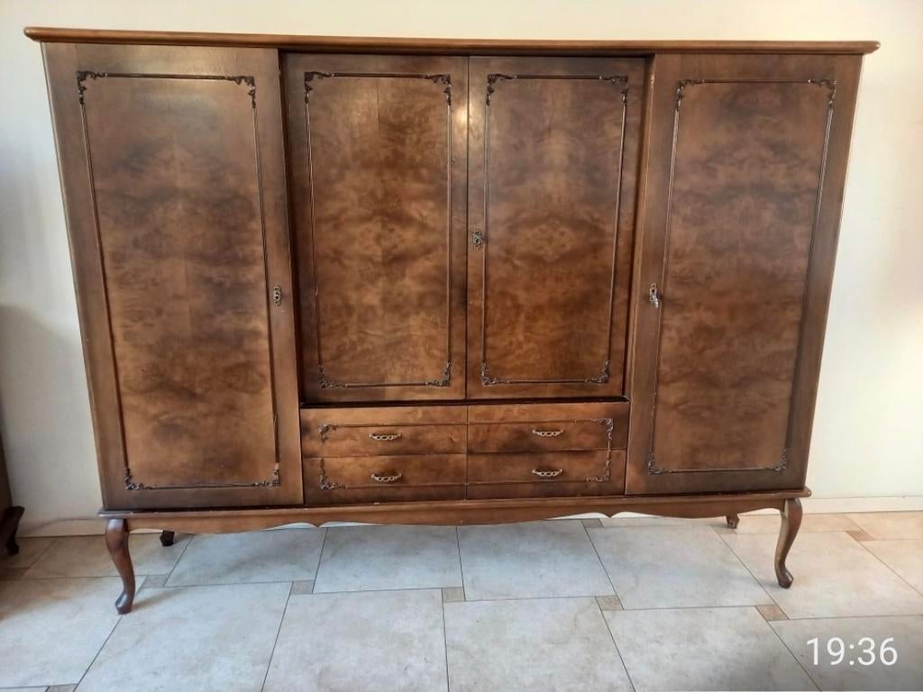 Prachtige Vintage Queen Ann kast., Ophalen