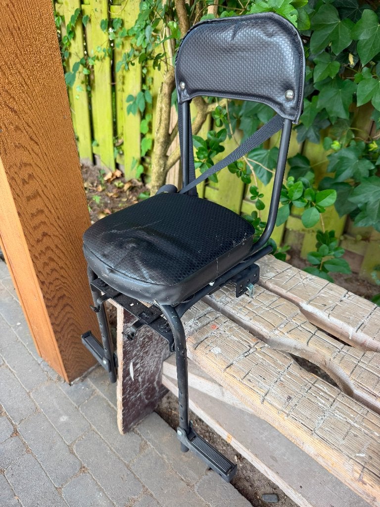 Kinderzitje voor op de fiets, Fietsen en Brommers, Fietsaccessoires | Fietsstoeltjes, Achterzitje, Onbekend, Ophalen, 15 t/m 25 kg