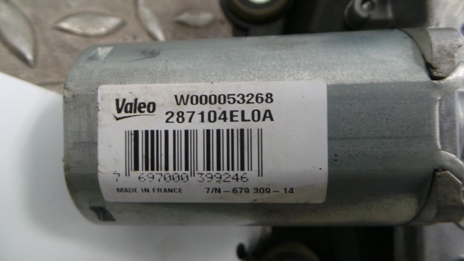 NISSAN QASHQAI RUITENWISSERMOTOR ACHTER 2014, Ophalen of Verzenden, Gebruikt, ARN erkend
