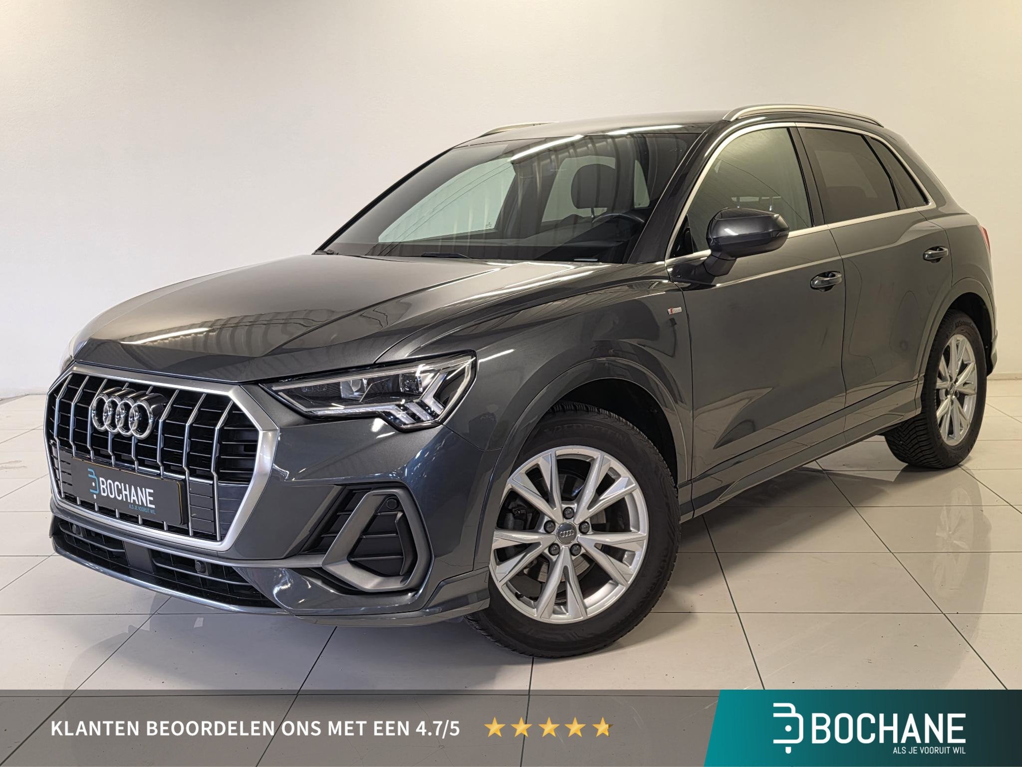 Audi Q3 35 TFSI Pro Line S | S-line | Camera | Navigatie |, Auto's, 4 cilinders, 1505 kg, Leder en Stof, Origineel Nederlands