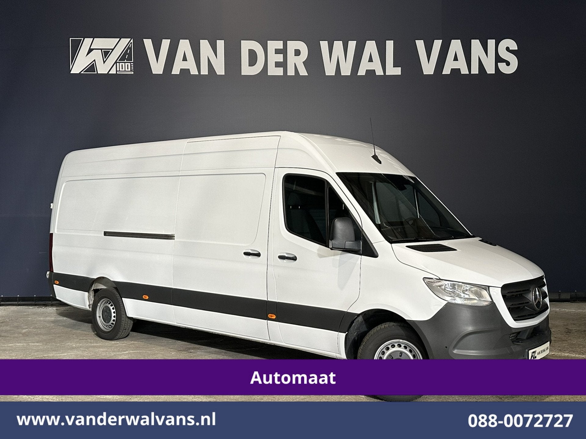 Mercedes-Benz Sprinter 315 CDI 150pk 9G-Tronic Automaat L3H2, Automaat, Gebruikt, 4 cilinders, Wit