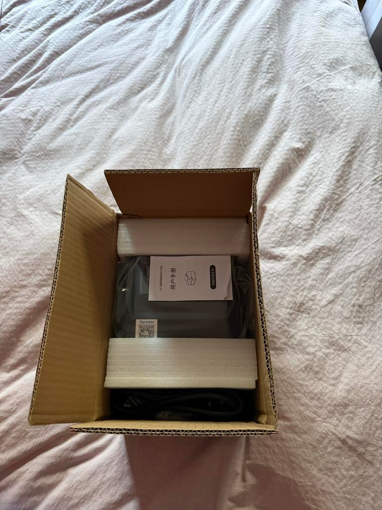 Xprinter XP-460B Thermische Labelprinter - Nieuw in doos, Ophalen, Zwart-en-wit printen, Printer, Nieuw