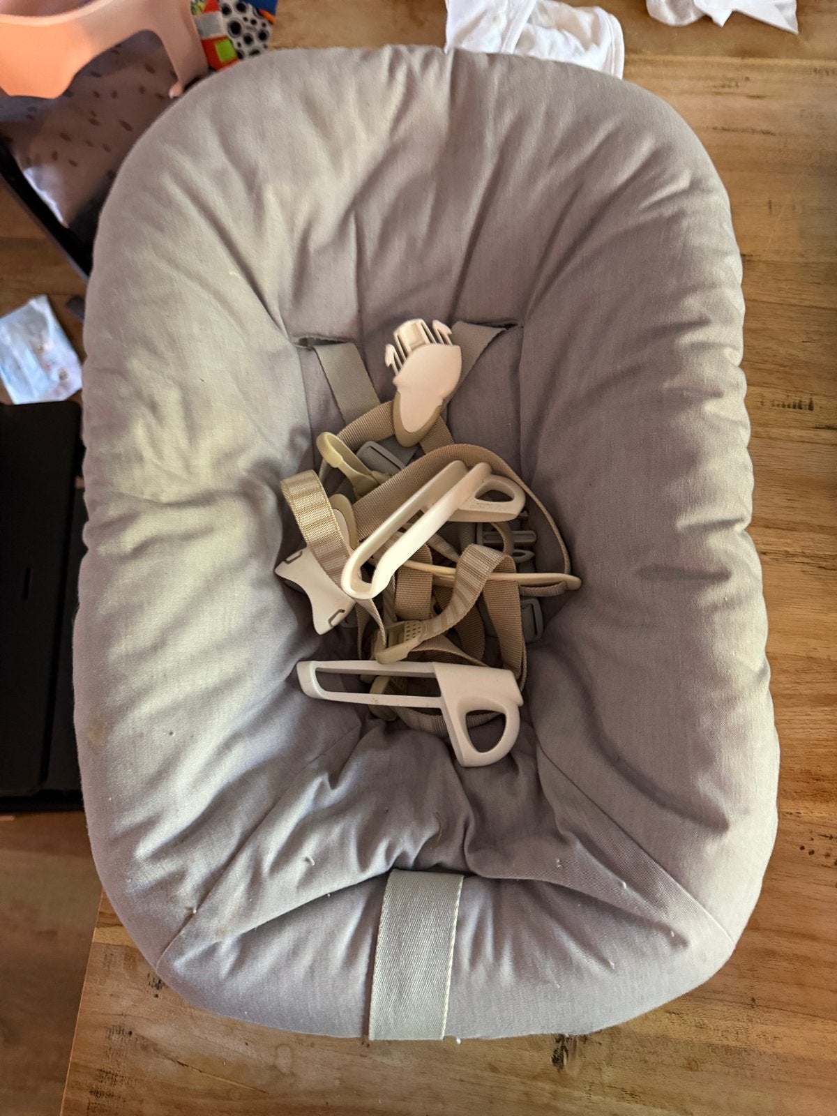 Stokke Newborn Set - Gebruikt maar netjes, Ophalen, Gebruikt, Overige typen, Gordel(s)