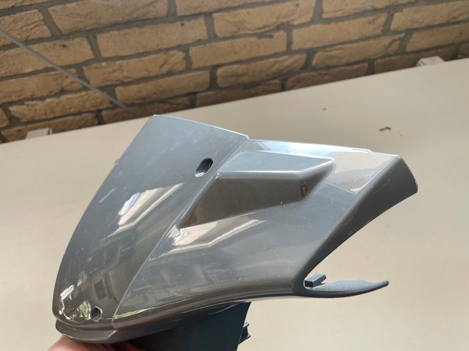 Stuurkap Peugeot Kisbee nardo grey, Ophalen of Verzenden, Kap, Peugeot