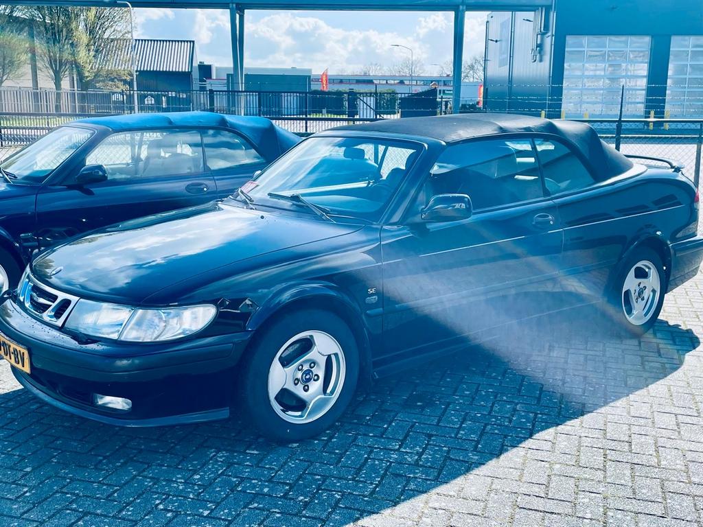 Saab 9-3 2.0t Cabrio Automaat apk 2027, Auto's, Saab, Bedrijf, Saab 9-3, ABS, Airbags, Boordcomputer, Centrale vergrendeling, Climate control