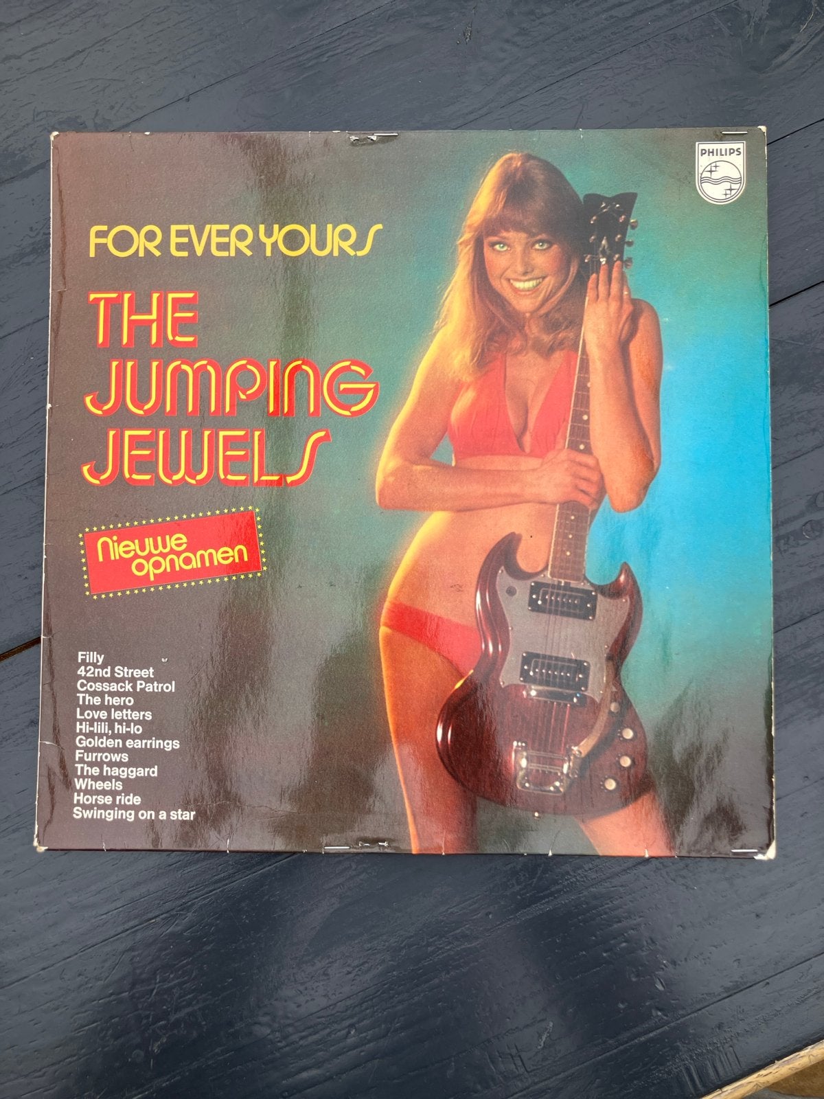 The Jumping Jewels - For Ever Yours LP (Philips), LP, Gebruikt, Pop, Ophalen of Verzenden