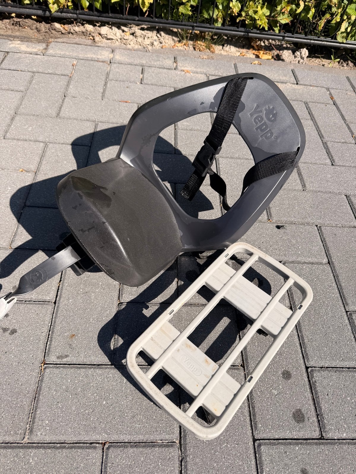 Yepp Achterzitje - Comfortabel en Veilig, Fietsen en Brommers, Ophalen, Achterzitje, 9 t/m 36 kg, Gebruikt
