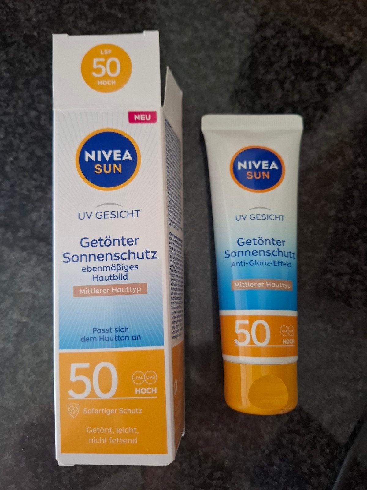 Nivea sun. Gezicht. Factor 50. Nieuw!, Ophalen of Verzenden, Nieuw, Gehele gezicht, Verzorging