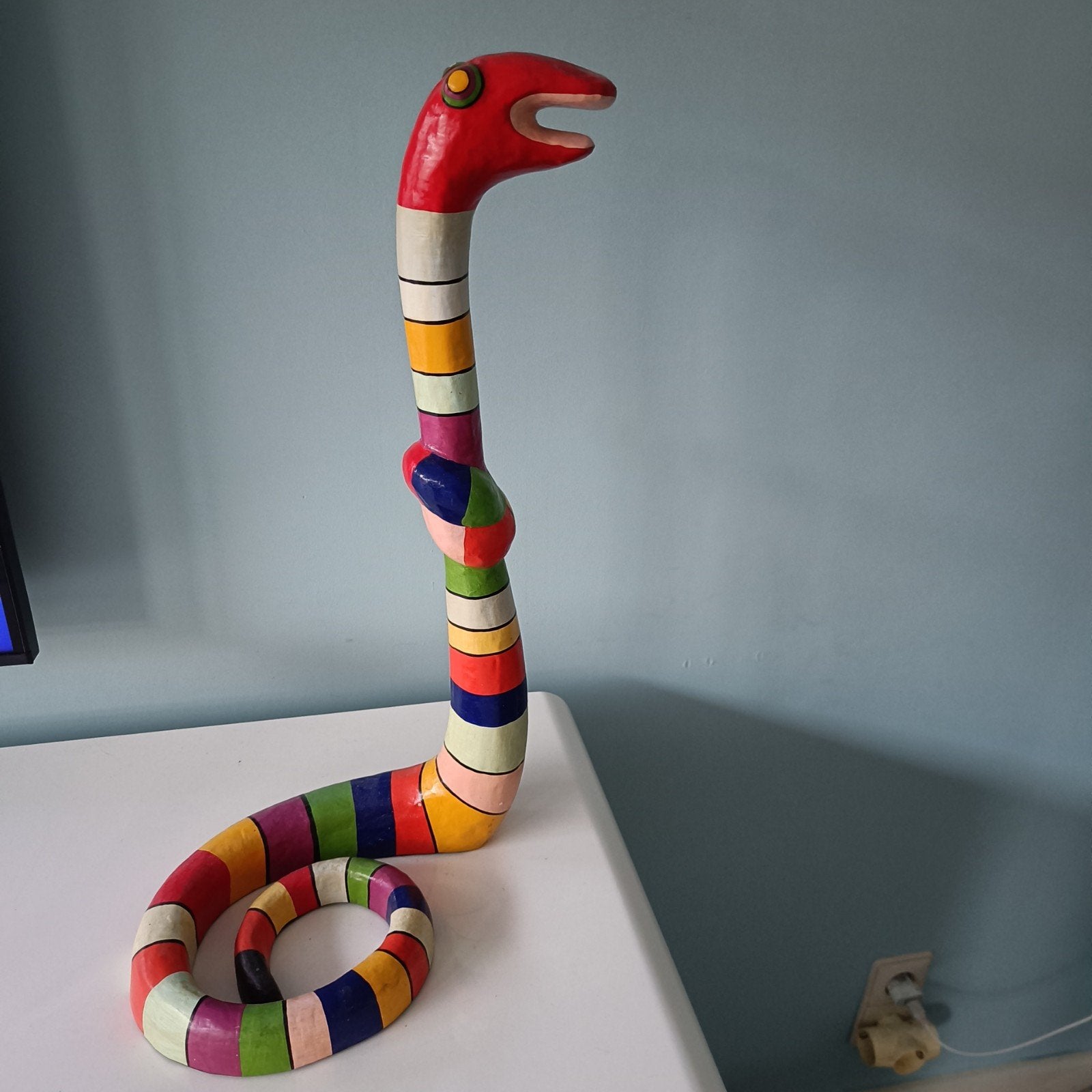 Niloc Pagen snake sculptuur, Antiek en Kunst, Ophalen of Verzenden
