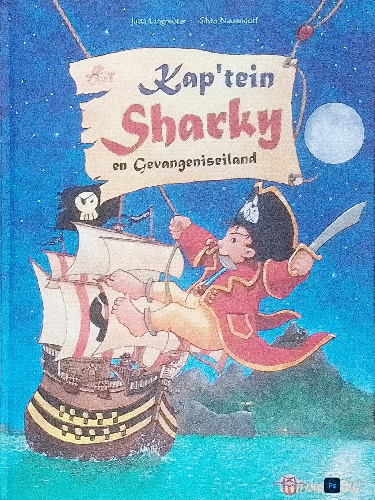 Kap'tein Sharky En Gevangeniseiland, Gelezen, Fictie algemeen, Jongen of Meisje, Jutta Langreuter - Silvio Neuendorf.
