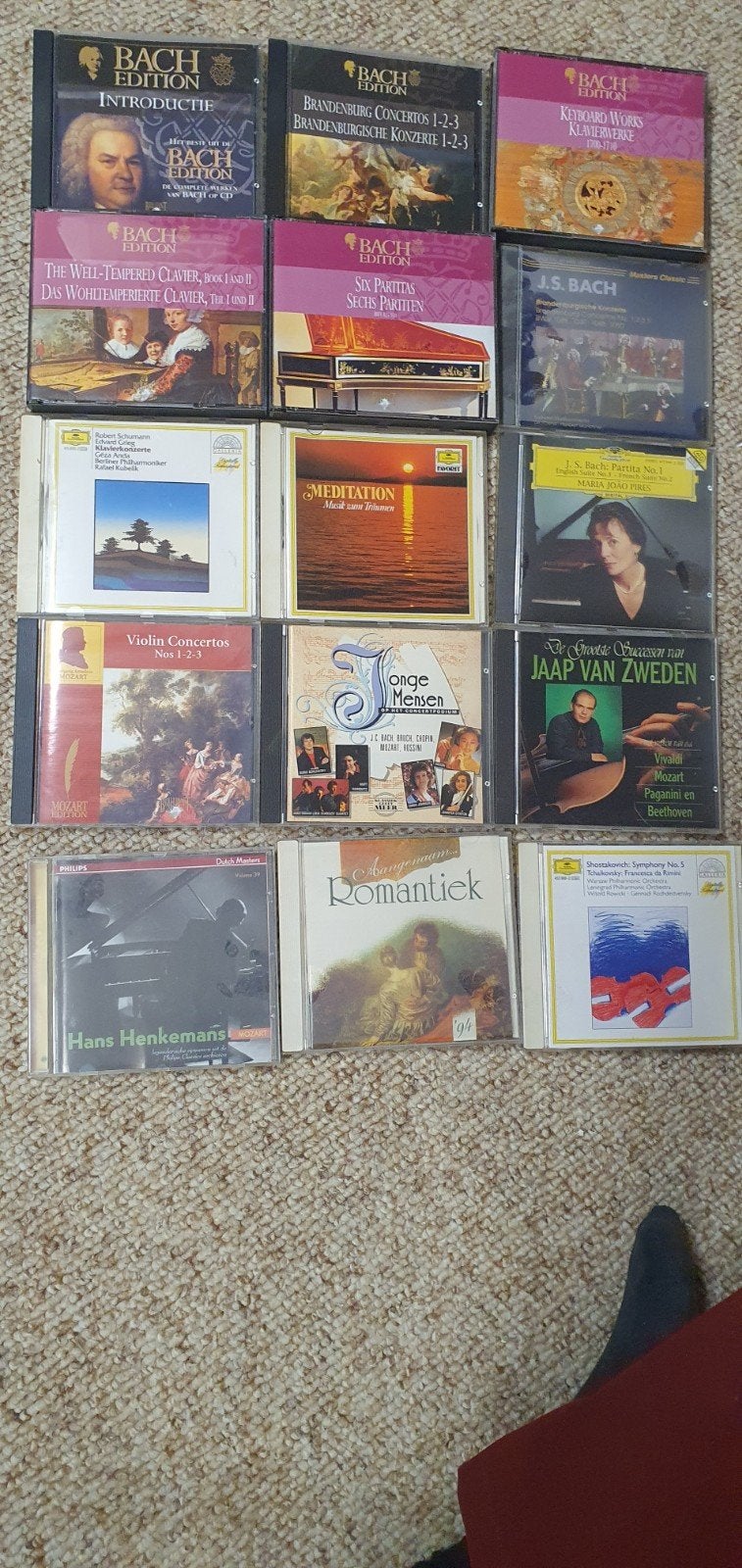 Grote collectie klassieke CD's - Bach, Mozart, Vivaldi, Ophalen of Verzenden, Barok, Zo goed als nieuw, Overige typen